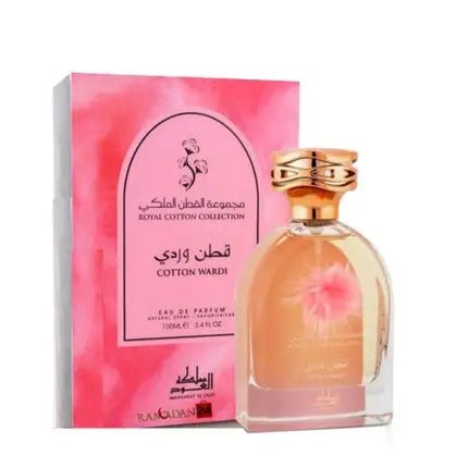 Mamlakat Al Oud Cotton Wardi Royal Cotton Collection Mamlakat Al Oud Eau de Parfum (EDP) Mixte 100ml - Maison des fragrances