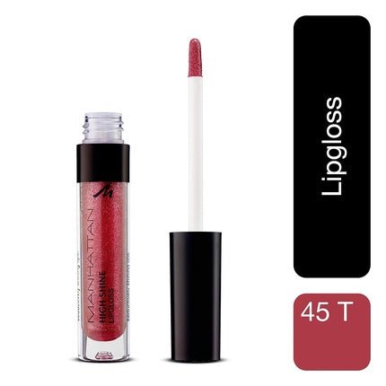 Manhattan High Shine Lipgloss Intense Shimmering Finish for Lips Color 45T 3ml - Maison des fragrances