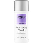 Marbert Bath & Body Classic Cream Deodorant Déodorant (Déo) Femme 40ml - Maison des fragrances