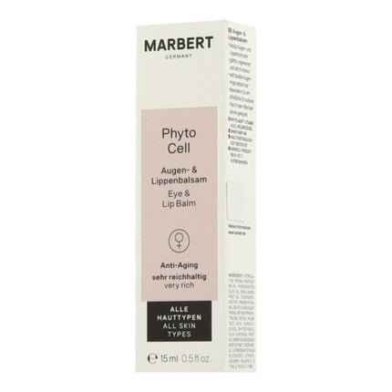 Marbert Phyto Cell Eye and Lip Balm 15ml - Maison des fragrances