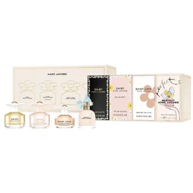 MARC JACOBS Variety Mini Set 4 Piece Gift Set 0.16oz Eau de - Maison des fragrances