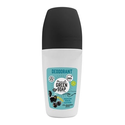 Marcel's Green Soap Deo Roller Mimosa & Blackcurrant - Natural Deodorant Déodorant (Déo) Mixte - Maison des fragrances