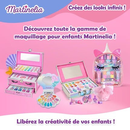 Martinelia Unicorn Make - Up Trio Varnish Gloss and Lip Balm Mini Set - Maison des fragrances