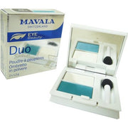 Mavala Eye Beauty Duo Satin Eye Shadow Powder 2 x 1.2g - 01 Aqua - Maison des fragrances