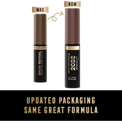 Max Factor 2000 Calorie Volumising Brow Sculpt Gel 001 Dark Blonde 4.5ml - Maison des fragrances
