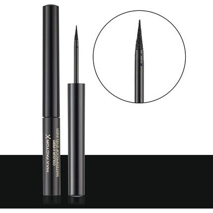 Max Factor Color X - Pert Waterproof Eyeliner 01 Deep Black 5g - Maison des fragrances