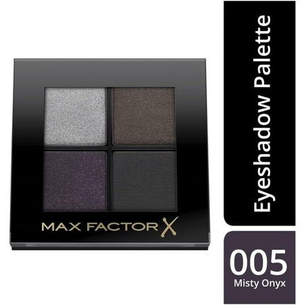 Max Factor Colour X - Pert Palette Eyeshadow Palette 005 Misty Onyx 7g - Maison des fragrances