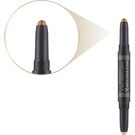 Max Factor Contouring Eye Shadow Stick 006 Pink Gold/Bronze Moon 1.8g - Maison des fragrances