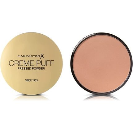 Max Factor Creme Puff Pressed Compact Powder Glowing Formula for All Skin Types 21g - Maison des fragrances