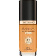 Max Factor Facefinity 3 - in - 1 All Day Flawless Liquid Foundation SPF 20 30ml - Warm Toffee - Maison des fragrances