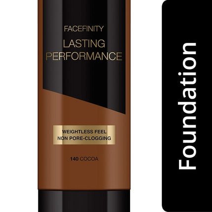 Max Factor Facefinity Lasting Performance Foundation 140 Cocoa 30ml - Maison des fragrances