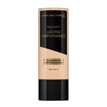 Max Factor Facefinity Lasting Performance Foundation 35ml 104 Vanilla - Maison des fragrances