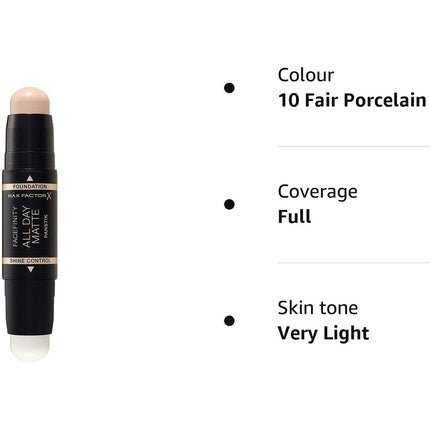 Max Factor Foundation Facefinity All Day Matte Panstik - Maison des fragrances