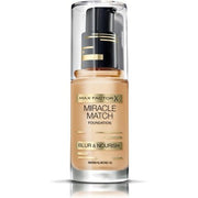 Max Factor Foundation Miracle Match 30ml Warm Almond 45 - Maison des fragrances