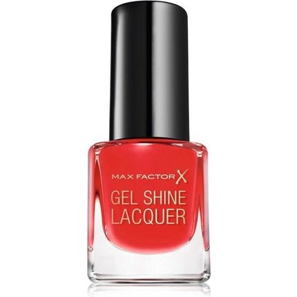 Max Factor Gel Shine Lacquer Mini Nail Polish 20 Vivid Vermillion 5 ml - Maison des fragrances