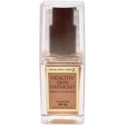 Max Factor Healthy Skin Harmony Foundation SPF 2 30ml 80 Bronze - Maison des fragrances