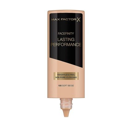Max Factor Lasting Performance Touch Proof Foundation 35ml 105 Soft Beige - Maison des fragrances