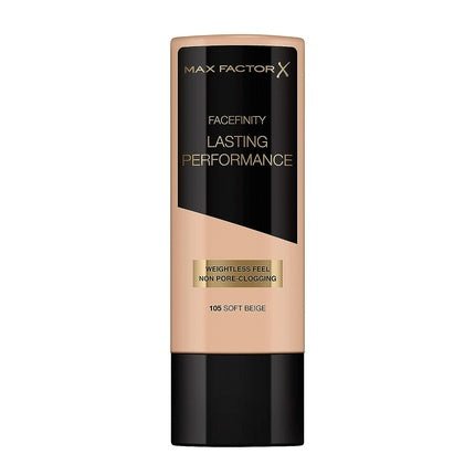 Max Factor Lasting Performance Touch Proof Foundation 35ml 105 Soft Beige - Maison des fragrances
