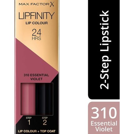 Max Factor Lipfinity 310 Essential Violet 4g - Maison des fragrances