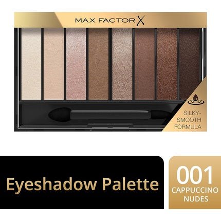 Max Factor Masterpiece Nude Palette Contouring Eye Shadows 01 Cappuccino Nudes - 6.5g - Maison des fragrances