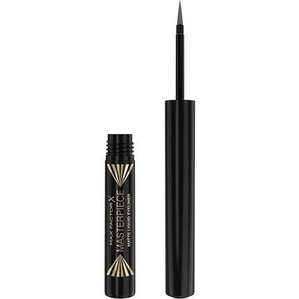 Max Factor Matte Liquid Eyeliner Masterpiece 02 Charcoal 1.7ml - Maison des fragrances