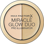 Max Factor Miracle Glow Duo Highlighter Light 10 Powder - Gold and Rose - Maison des fragrances