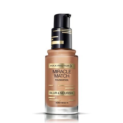 Max Factor Miracle Match Foundation 30ml 79 Honey Beige - Maison des fragrances