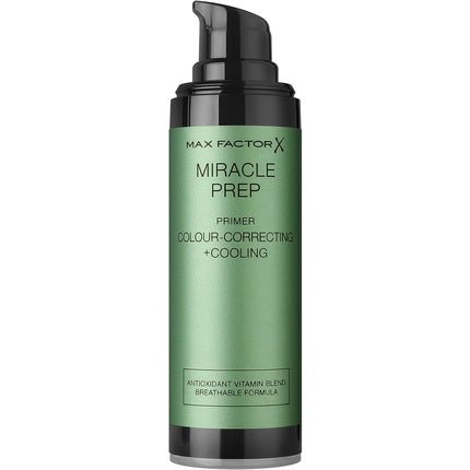 Max Factor Miracle Prep Colour Correcting + Cooling Primer, 30ml Green - Maison des fragrances