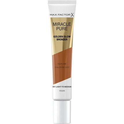 Max Factor Miracle Pure Golden Glow Liquid Bronzer 001 Light to Medium - Maison des fragrances