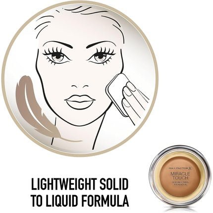 Max Factor Miracle Touch Foundation SPF 30 No.85 Caramel - Maison des fragrances