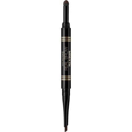 Max Factor Real Brow Fill and Shape Pencil Deep Brown 0.66ml - Maison des fragrances