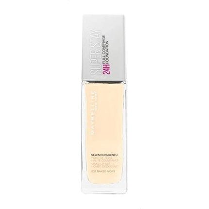 Maybelline 24H Full Coverage Foundation 12 Bare Beige - Maison des fragrances