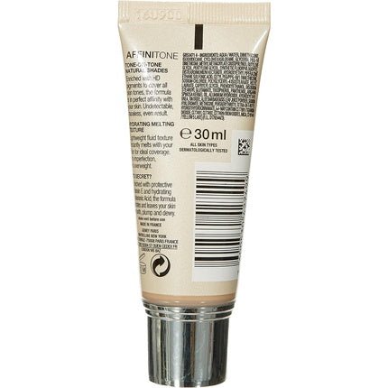 Maybelline Affinitone Unifying Foundation Cream 17 Rose Beige 30ml - Maison des fragrances