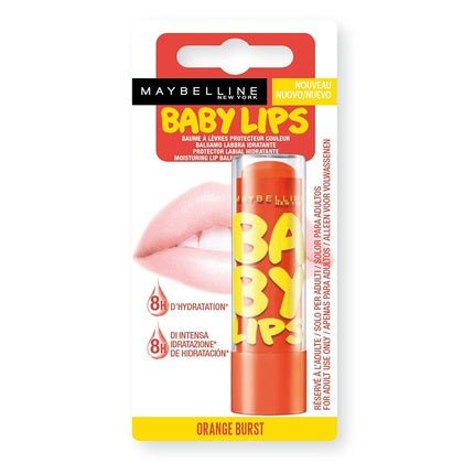 Maybelline Baby Lips Lip Balm in Orange Burst - Maison des fragrances