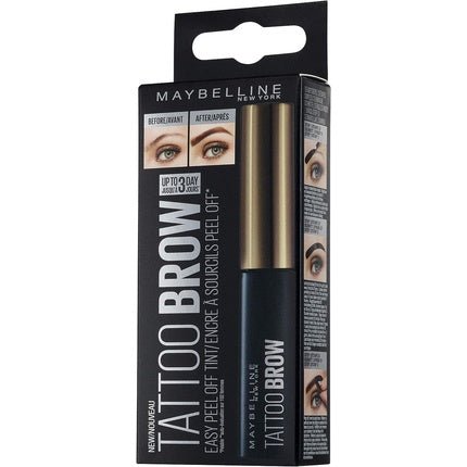 Maybelline Brow Tint Gel Tattoo Brow Peel Off Eyebrow Makeup - Maison des fragrances