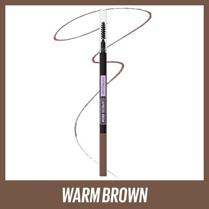 Maybelline Brow Ultra Slim Automatic Eyebrow Pencil 03 Warm Brown 9g - Maison des fragrances