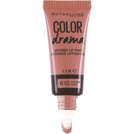 Maybelline Color Drama Intense Lip Paint Stripped Down 610 6.4ml - Maison des fragrances