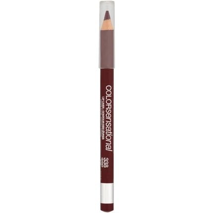 Maybelline Color Sensational Lip Liner 338 Midnight Plum 1 count - Maison des fragrances