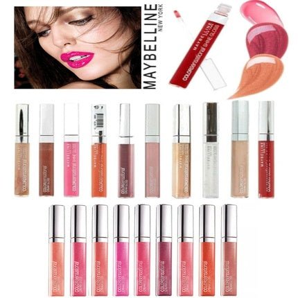 Maybelline Colour Sensational Lip Gloss Moisturizing Makeup Glossy Luscious Shine - Maison des fragrances