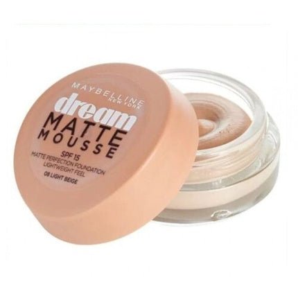 Maybelline Dream Matte Mousse Foundation with Primer 08 Light Beige - Maison des fragrances