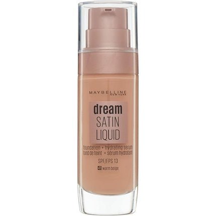 Maybelline Dream Satin Liquid Foundation 041 Warm Beige 30ml - Maison des fragrances