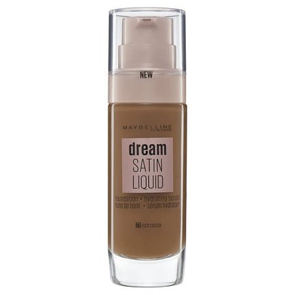 Maybelline Dream Satin Liquid Foundation 72 Rich Cocoa Beige Brown - Maison des fragrances