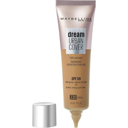 Maybelline Dream Urban Cover All - In - One Protective Makeup 330 Toffee 30ml - Maison des fragrances