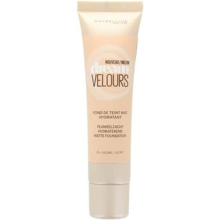 Maybelline Dream Velvet Foundation 10 Ivory 30ml - Maison des fragrances