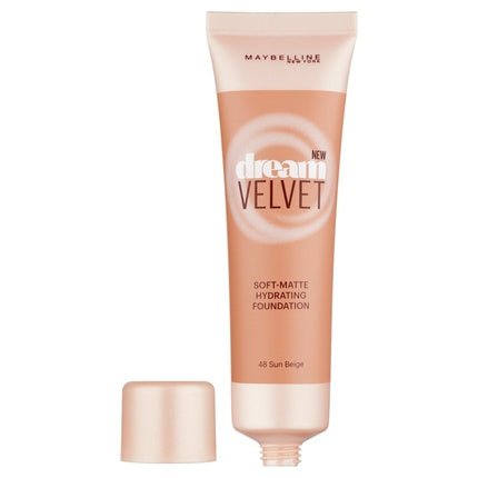 Maybelline Dream Velvet Foundation Number 48, Sun Beige 30ml - Maison des fragrances