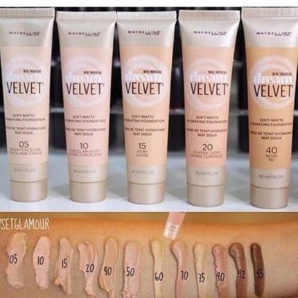 Maybelline Dream Velvet Soft Matte Foundation Caramel 92 - Maison des fragrances