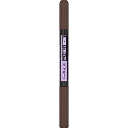 Maybelline Express Brow Satin Duo Eyebrow Pencil 04 Dark Brown 0.71g - Maison des fragrances