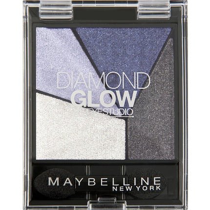 Maybelline Eyestudio Diamond Glow Eyeshadow 03 Blue Drama - Maison des fragrances