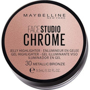Maybelline Face Studio Chrome Jelly Highlighter Metallic Bronze 30 9.5ml - Maison des fragrances