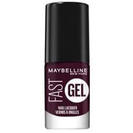 Maybelline Fast Gel Nail Lacquer Possessed Plum 13 Long - Lasting Nail Polish 7ml - Maison des fragrances